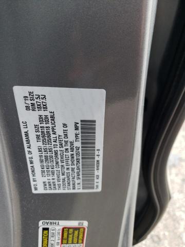 5FNRL6H75KB135742 Honda ODYSSEY EXL