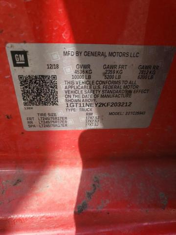 1GT11NEY2KF203212 GMC Sierra C2500 Heavy Duty