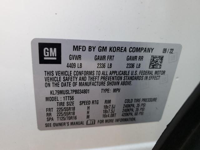 KL79MUSL7PB034801 Chevrolet TRAILBLAZE