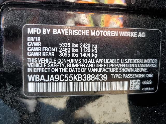 WBAJA9C55KB388439 BMW 530e