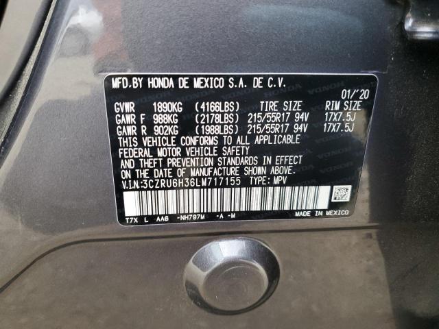 3CZRU6H36LM717155 Honda HR-V LX
