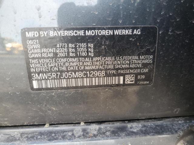 3MW5R7J05M8C12968 BMW 330XI