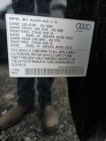 WA1LGAFE9FD012127 Audi Q7 Premium Plus