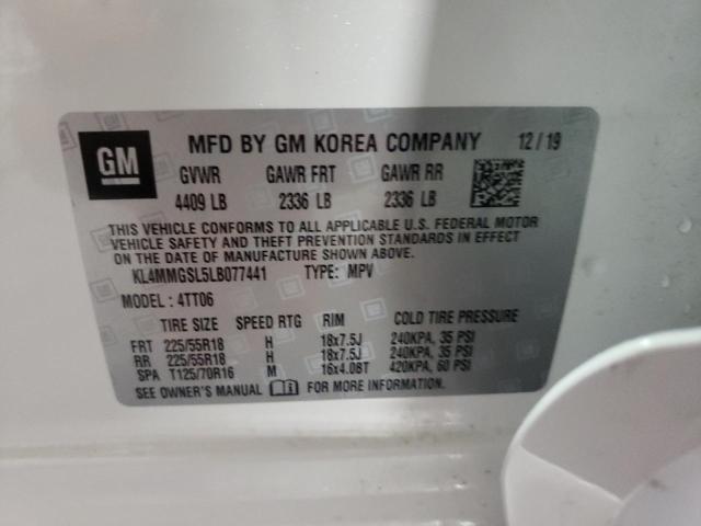 KL4MMGSL5LB077441 Buick Encore Gx Essence