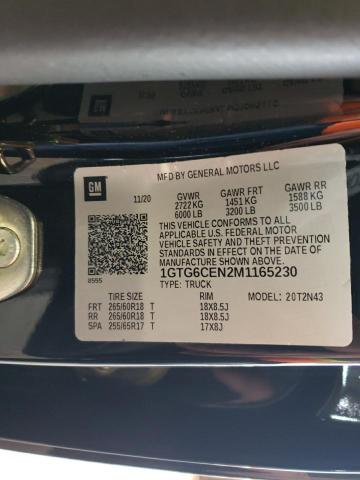 1GTG6CEN2M1165230 GMC Canyon Elevation