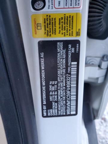 WBAVM1C59FV498327 BMW X1 Sdrive28i