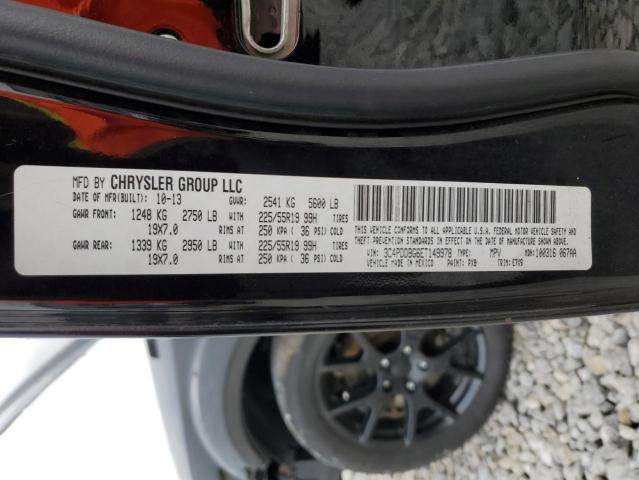 3C4PDDBG6ET149978 Dodge Journey Sxt
