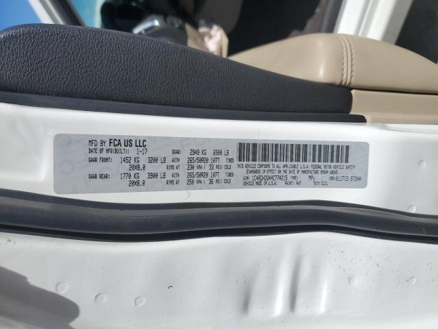 1C4RDHDG4HC774215 Dodge DURANGO GT