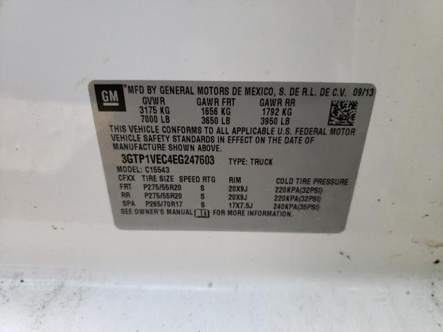 3GTP1VEC4EG247603 GMC Sierra C1500 Slt