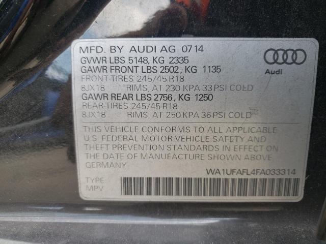WA1UFAFL4FA033314 Audi A4 Allroad Premium Plus