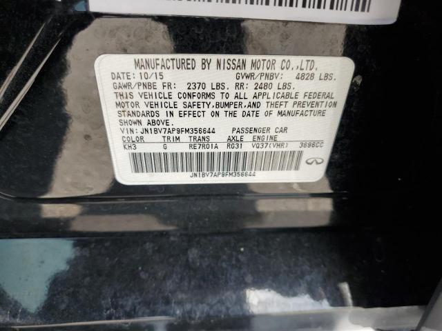 JN1BV7AP9FM356644 Infiniti Q50 BASE