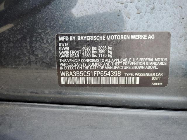 WBA3B5C51FP654398 BMW 328 Xi Sulev