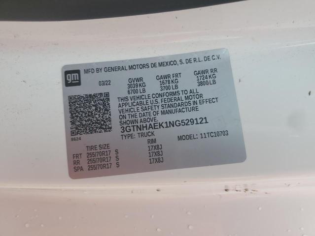 3GTNHAEK1NG529121 GMC Sierra C1500