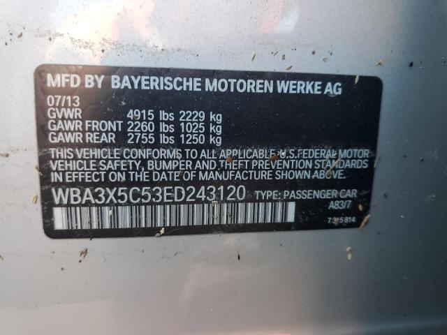 WBA3X5C53ED243120 BMW 328 XIGT
