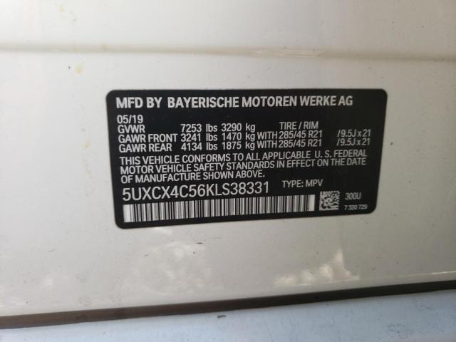 5UXCX4C56KLS38331 BMW X7 Xdrive50i