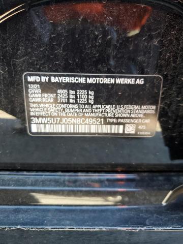3MW5U7J05N8C49521 BMW M340I