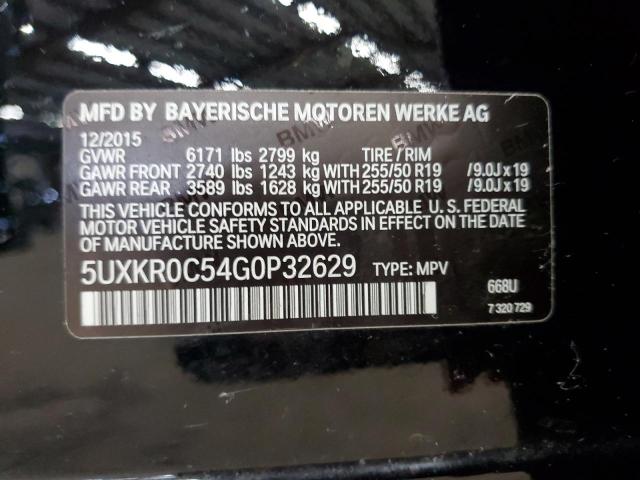 5UXKR0C54G0P32629 BMW X5 Xdrive35i