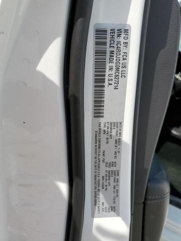 1C4RDJDG0MC627214 Dodge DURANGO GT