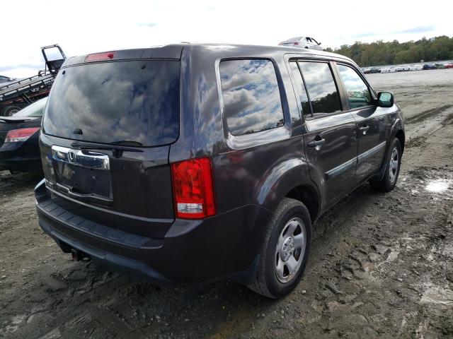 5FNYF3H29EB005943 Honda PILOT LX