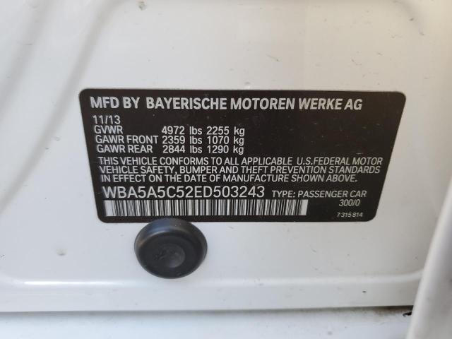 WBA5A5C52ED503243 BMW 528 I