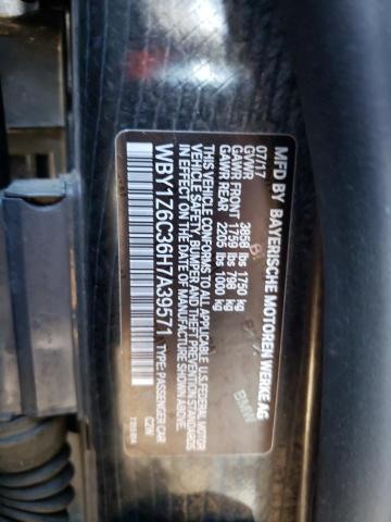 WBY1Z6C36H7A39571 BMW I3 Bev