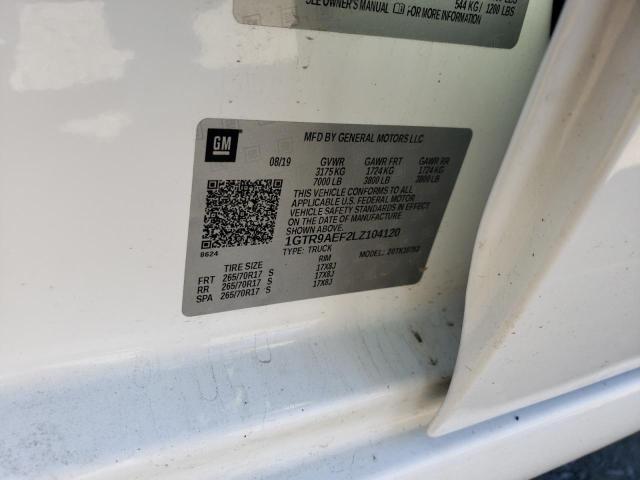 1GTR9AEF2LZ104120 GMC Sierra K1500
