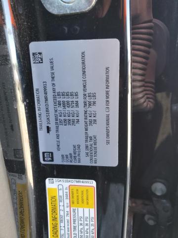 1GKS1BKD7MR409913 GMC YUKON SLT