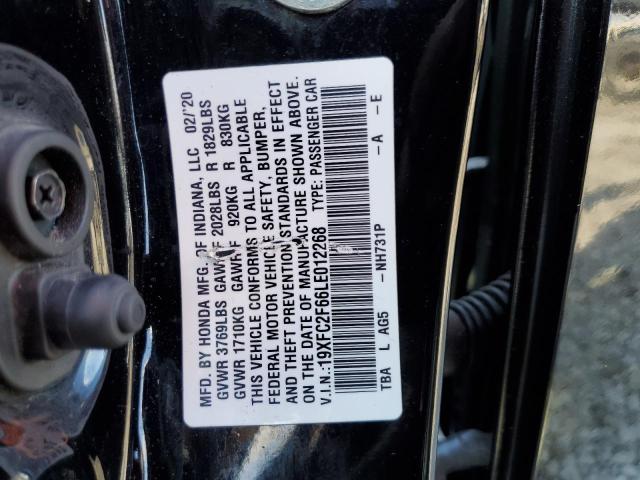 19XFC2F66LE012268 Honda Civic Lx