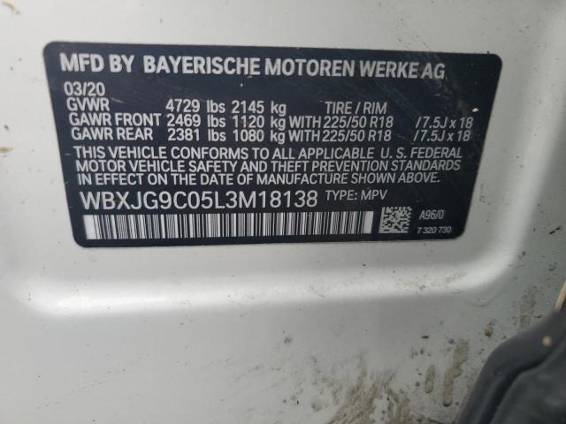 WBXJG9C05L3M18138 BMW X1 Xdrive28i