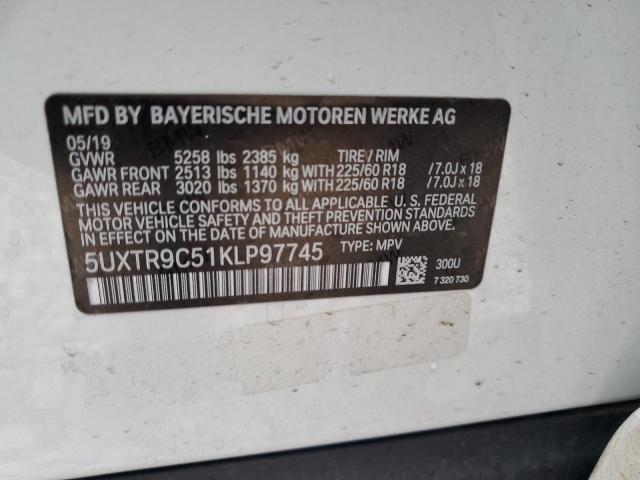 5UXTR9C51KLP97745 BMW X3 Xdrive30i
