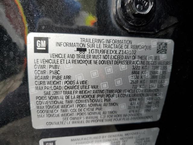 1GTU9FED0LZ143102 GMC Sierra K1500 Denali