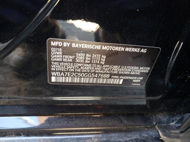 WBA7E2C50GG547688 BMW 740 I