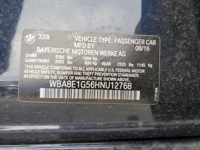WBA8E1G56HNU12768 BMW 320 I