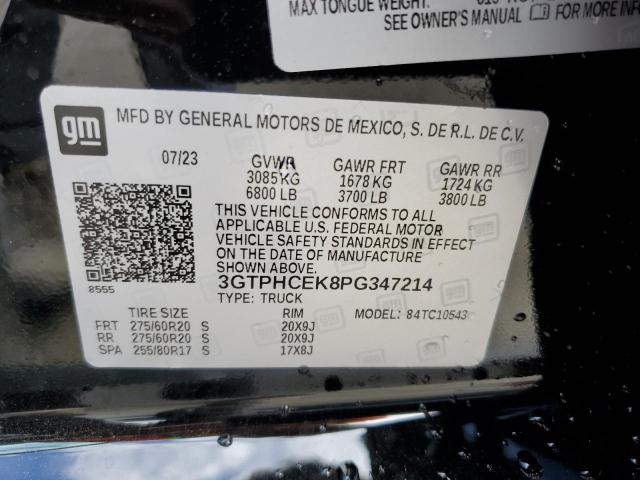 3GTPHCEK8PG347214 GMC Sierra C1500 Elevation