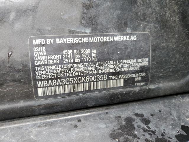 WBA8A3C5XGK690358 BMW 320 XI