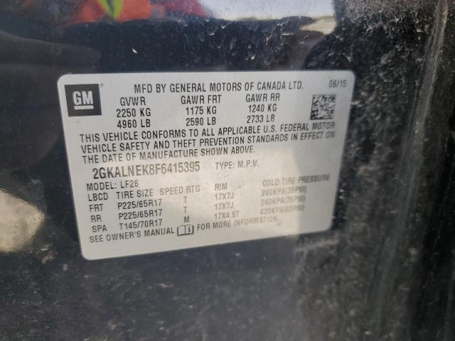 2GKALNEK8F6415395 GMC TERRAIN SL