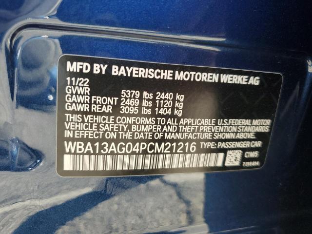 WBA13AG04PCM21216 BMW 530e