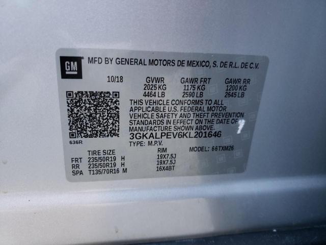3GKALPEV6KL201646 GMC Terrain Slt