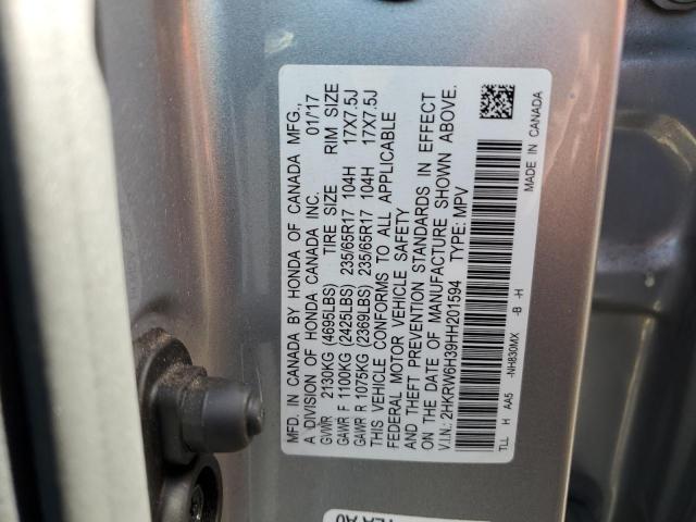 2HKRW6H39HH201594 Honda CR-V LX