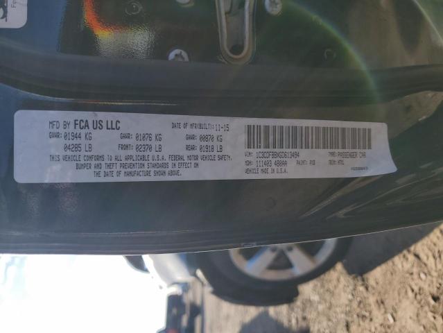 1C3CDFBBXGD613494 Dodge DART SXT