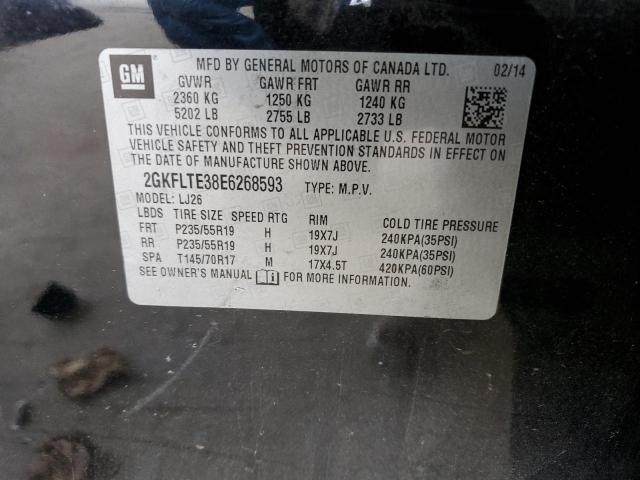 2GKFLTE38E6268593 GMC Terrain Slt