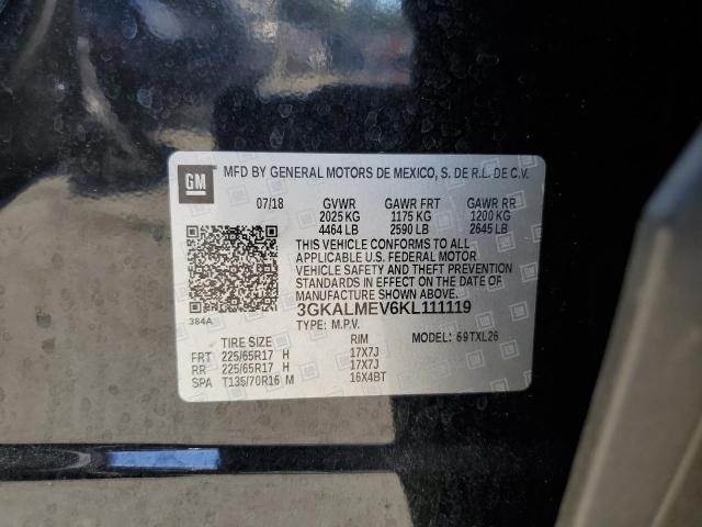 3GKALMEV6KL111119 GMC Terrain Sle