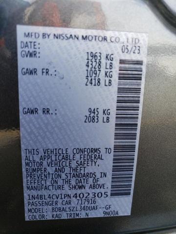 1N4BL4CV1PN402305 Nissan ALTIMA SR