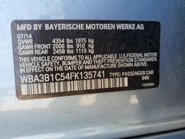 WBA3B1C54FK135741 BMW 320 I