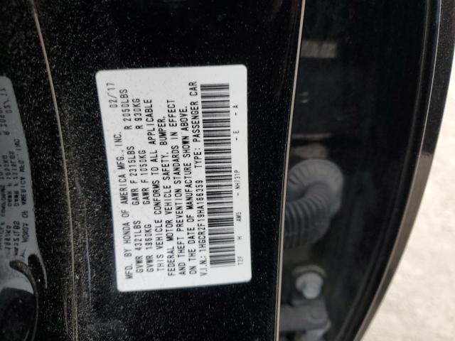 1HGCR2F19HA166359 Honda Accord Sport Special Edition