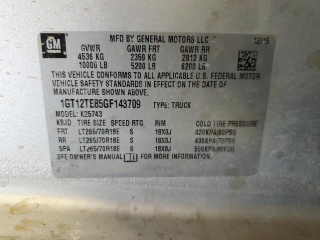 1GT12TE85GF143709 GMC Sierra K2500 Slt
