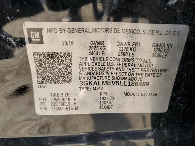 3GKALMEV5LL186489 GMC Terrain Sle