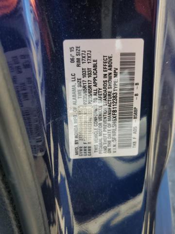 5FNRL5H6XFB112383 Honda ODYSSEY EXL