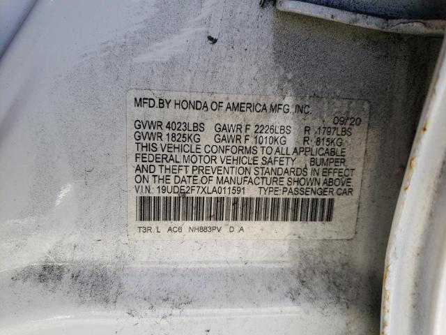 19UDE2F7XLA011591 Acura Ilx Premium
