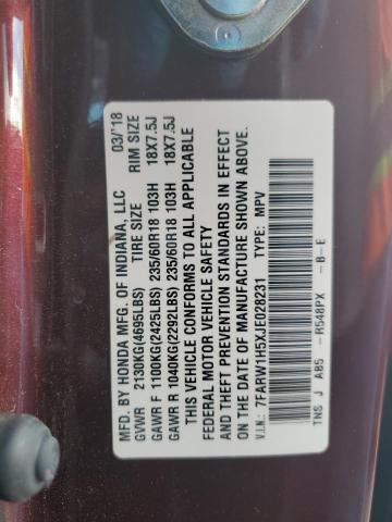 7FARW1H5XJE028231 Honda CR-V EX